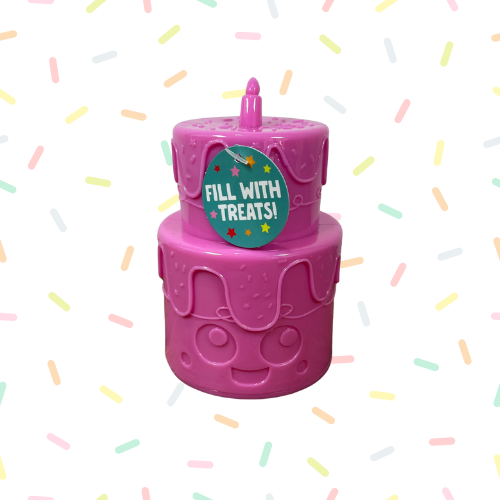 Rubber Treat Hiding Cake Toy