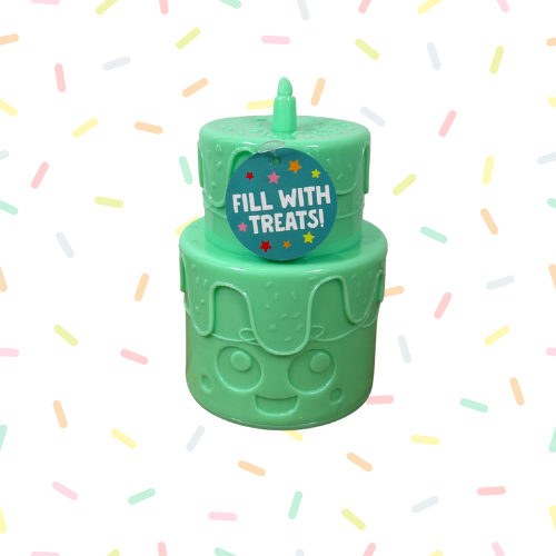 Rubber Treat Hiding Cake Toy