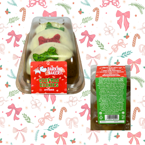 Yappy Woofmas Christmas Pudding Cookie