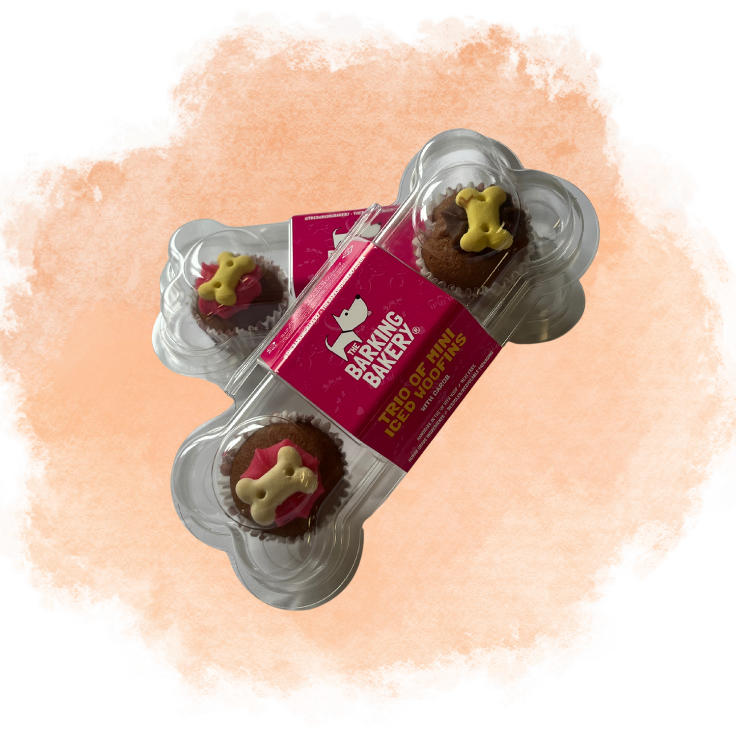 Trio of Iced Woofins